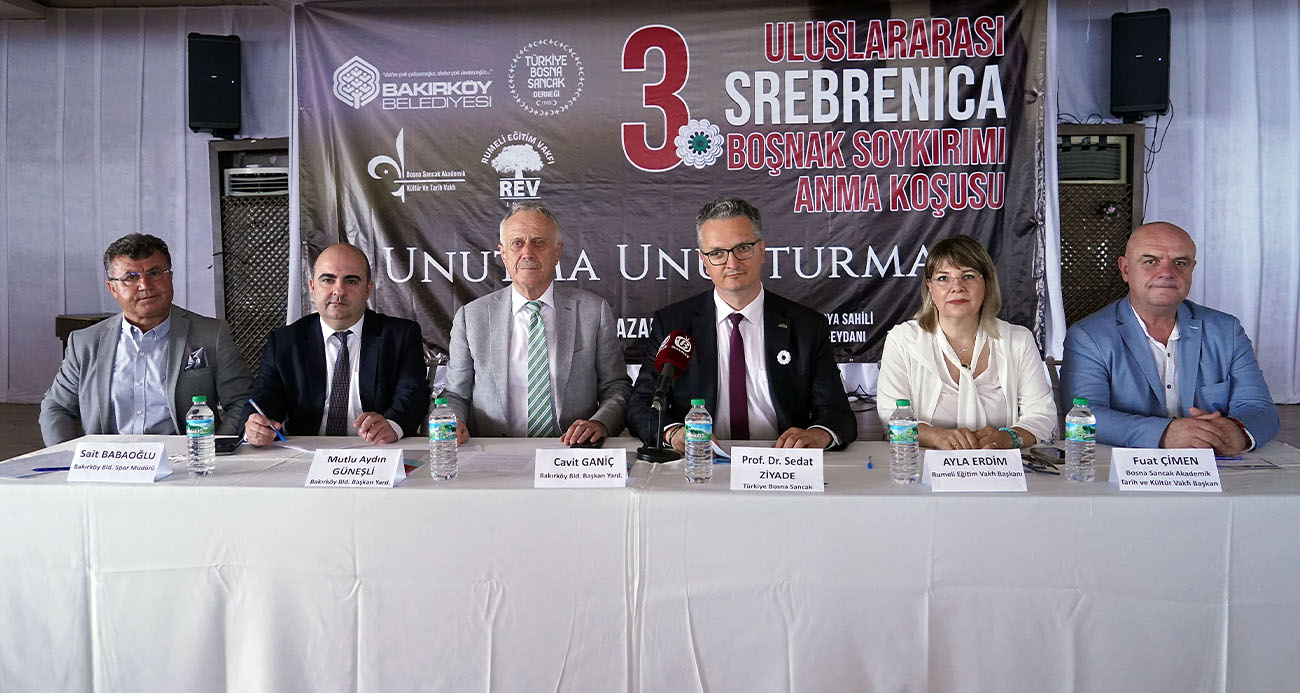 3. Uluslararası Srebrenitsa Boşnak Soykırımı Anma Koşusu’nun basın toplantısı yapıldı