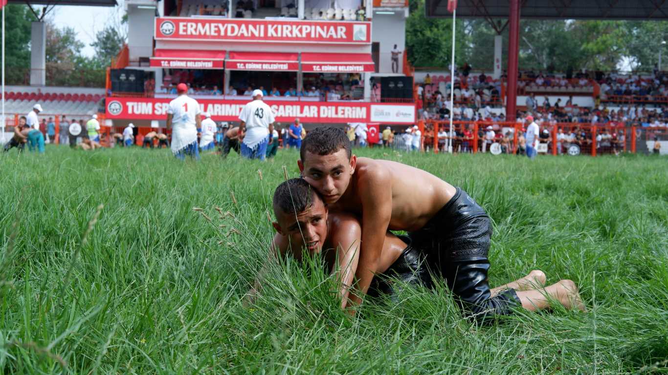 662. Tarihi Kırkpınar Yağlı Güreşleri başladı