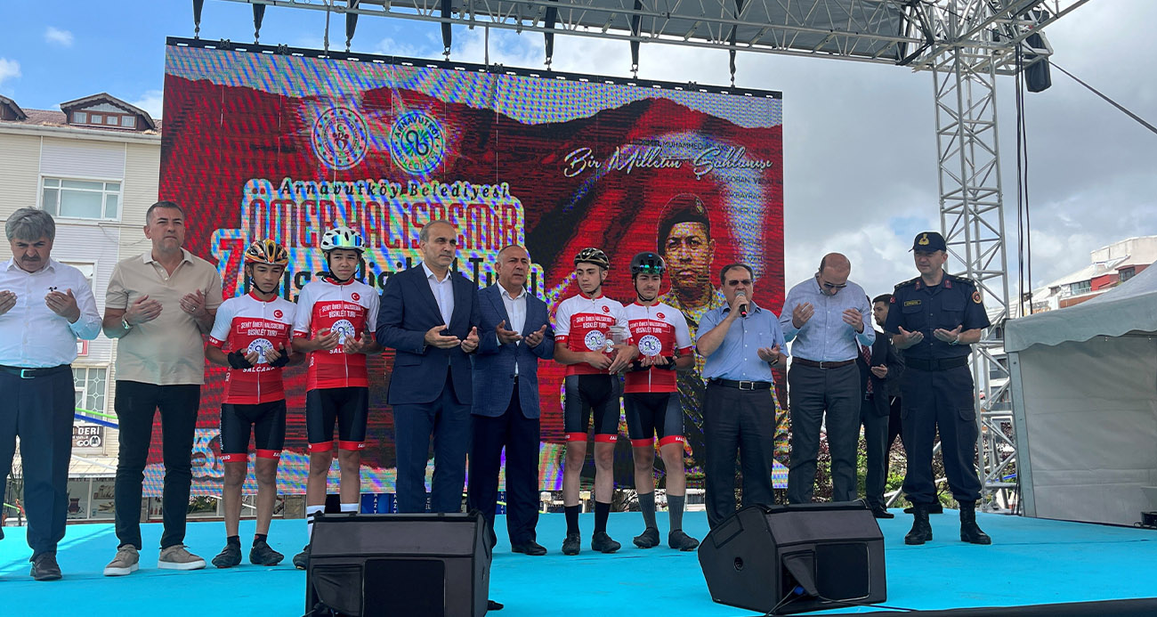 Şehit Ömer Halisdemir için pedal çevirmeye başladılar