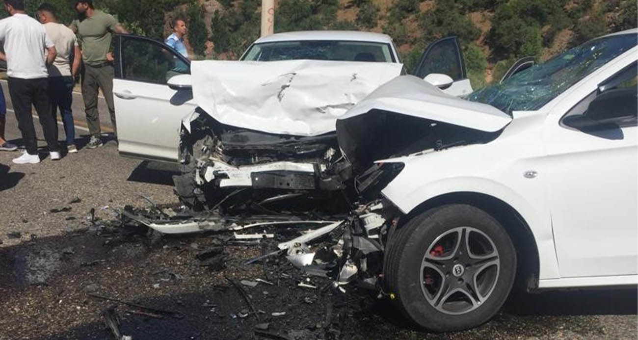 Tunceli’de trafik kazası: 4 yaralı