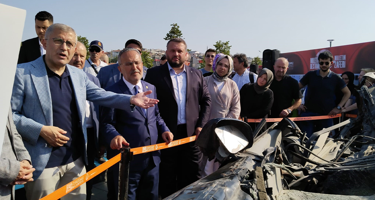 15 Temmuz Demokrasi ve Milli Birlik Günü sergisi Üsküdar Sahili’nde açıldı