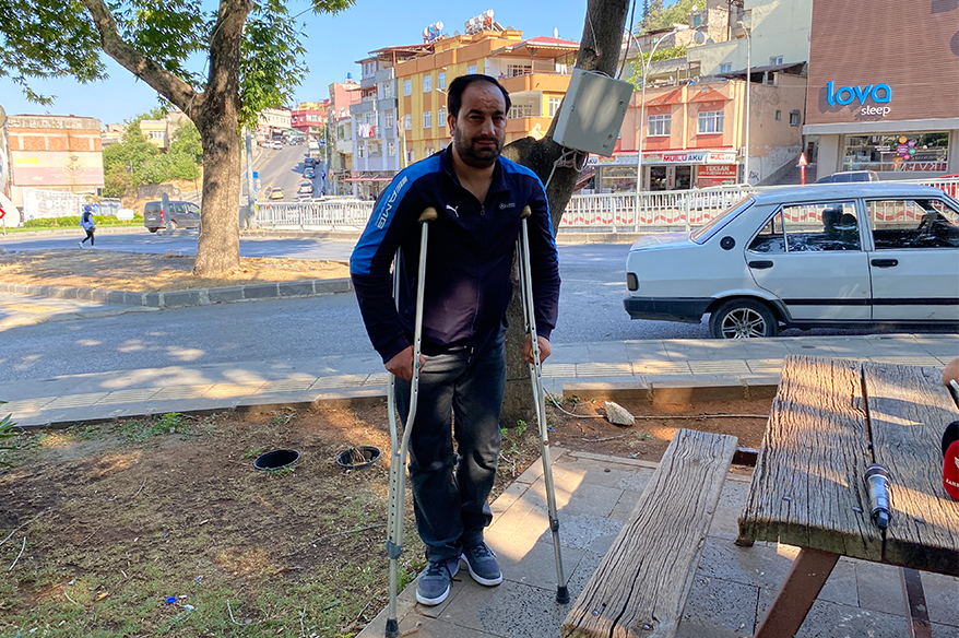 Görünmez kaza engelli bıraktı, iyileşmesi için ameliyat olması gerekiyor