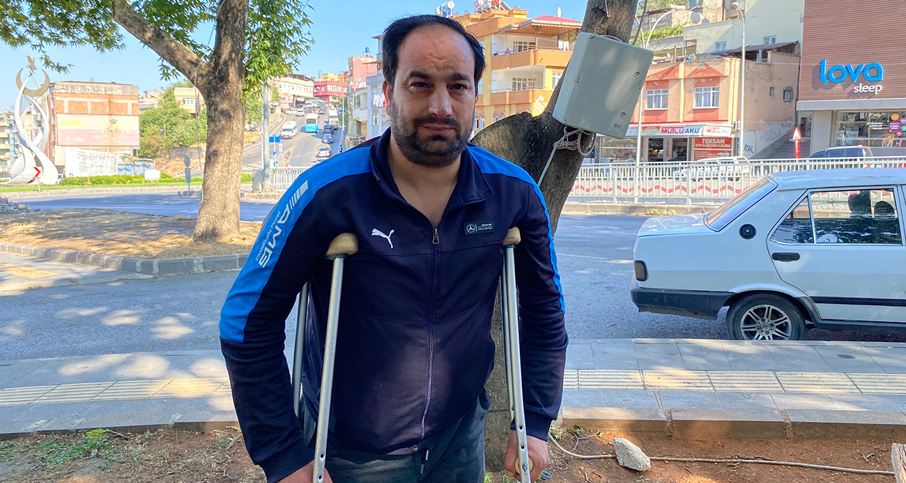 Görünmez kaza engelli bıraktı, iyileşmesi için ameliyat olması gerekiyor