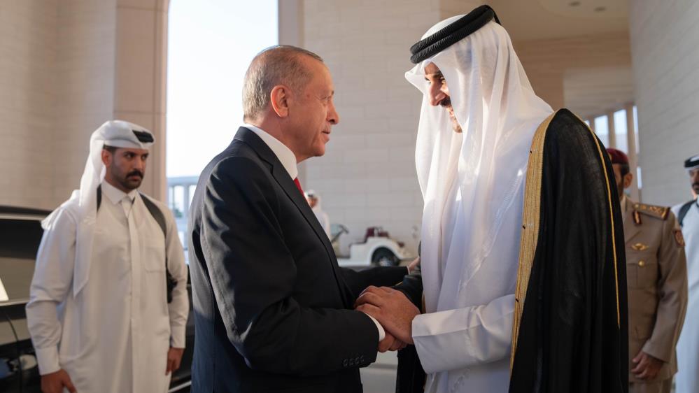 Katar Emiri Al Thani: “Kardeşim Cumhurbaşkanı Erdoğan&#039;ı Doha&#039;da ağırlamaktan memnuniyet duydum“