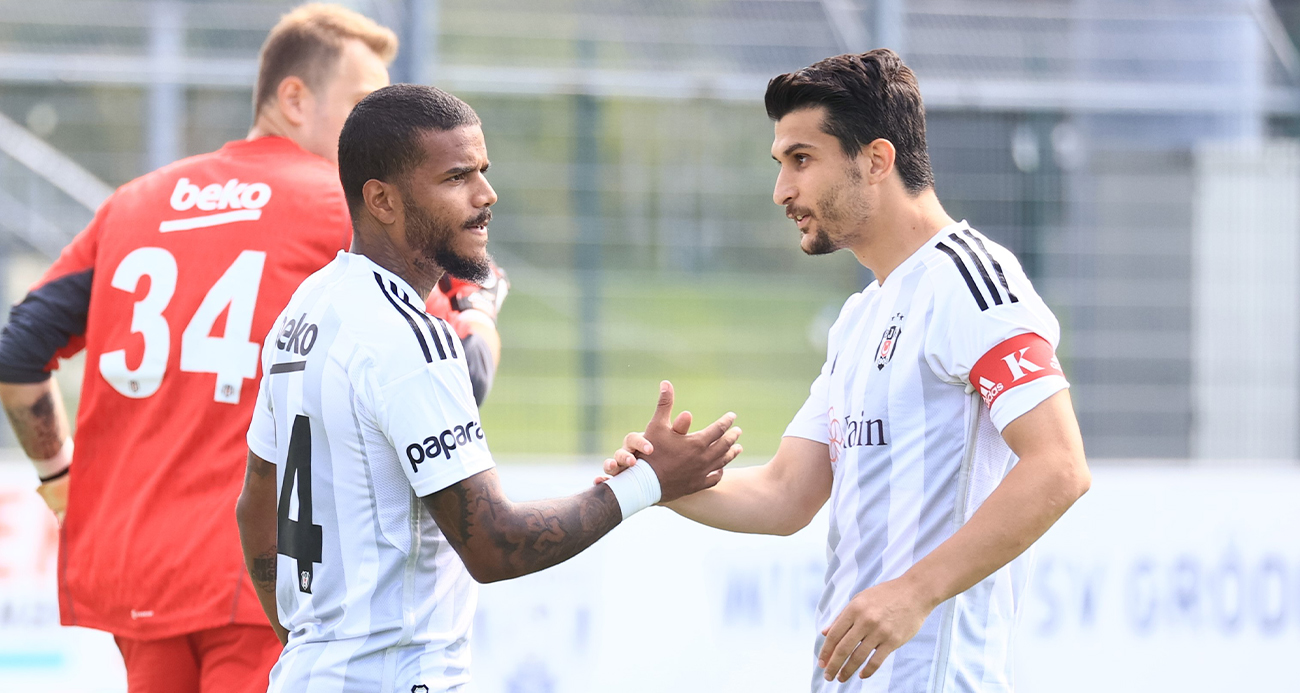 Beşiktaş’ın yurt dışı kamp çalışmaları hazırlık maçı ile tamamlandı