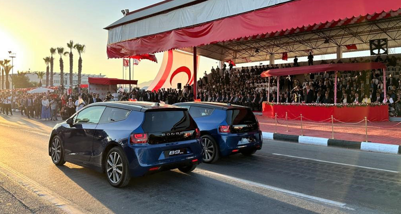 Milli ve yerli otomobil GÜNSEL Cumhurbaşkanı Recep Tayyip Erdoğan”nın katılımıyla KKTC’de tanıtıldı