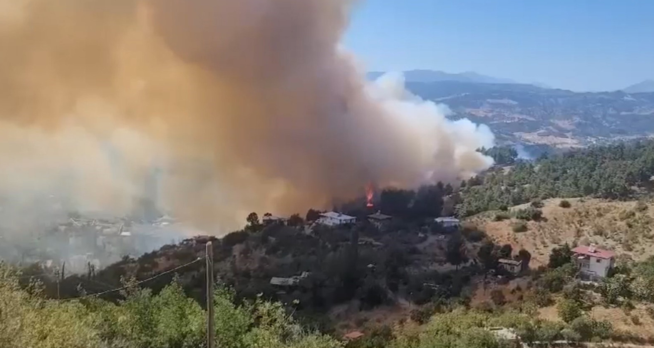 Kahramanmaraş’ta orman yangını!
