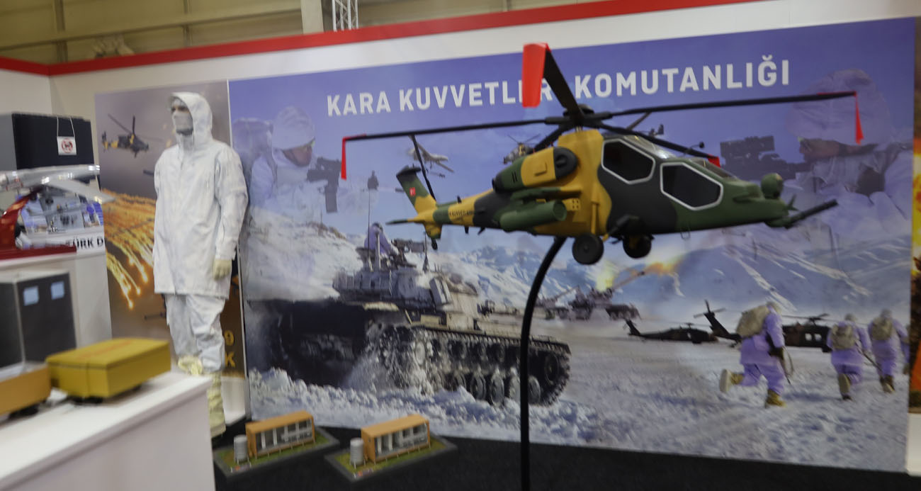 Milli Savunma Bakanlığı ürünleri İDEF’te sergilendi