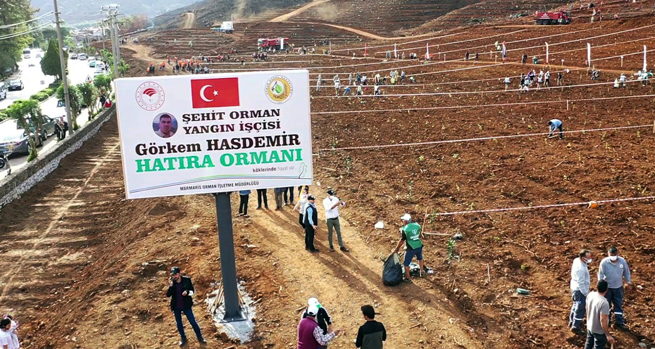 <p>Muğla Orman B&ouml;lge M&uuml;d&uuml;rl&uuml;ğ&uuml;nde 29 Temmuz 2021 g&uuml;n&uuml; Marmaris yangınıyla başlayan ve 12 Ağustos 2021 g&uuml;n&uuml; K&ouml;yceğiz yangınının kontrol altına alınmasıyla ge&ccedil;en 15 g&uuml;nl&uuml;k s&uuml;rede 75 adet yangın meydana geldi. Bu yangınların 4&rsquo;&uuml; &ccedil;ok b&uuml;y&uuml;k boyutlara ulaştı. &Ouml;yle g&uuml;nler oldu ki Muğla&rsquo;da ekipler aynı anda 8 b&uuml;y&uuml;k orman yangınıyla m&uuml;cadele etti. Orman teşkilatı başta olmak &uuml;zere t&uuml;m kamu kurum ve kuruluşlar ile vatandaşların hep birlikte adeta bir seferberlik ruhuyla verdikleri b&uuml;y&uuml;k m&uuml;cadeleler sonunda yangınlar s&ouml;nd&uuml;r&uuml;ld&uuml;.</p>