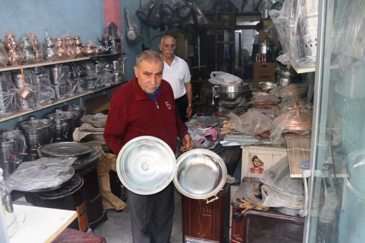 Yarım asırdır kalaycılık yapan usta çırak bulamıyor