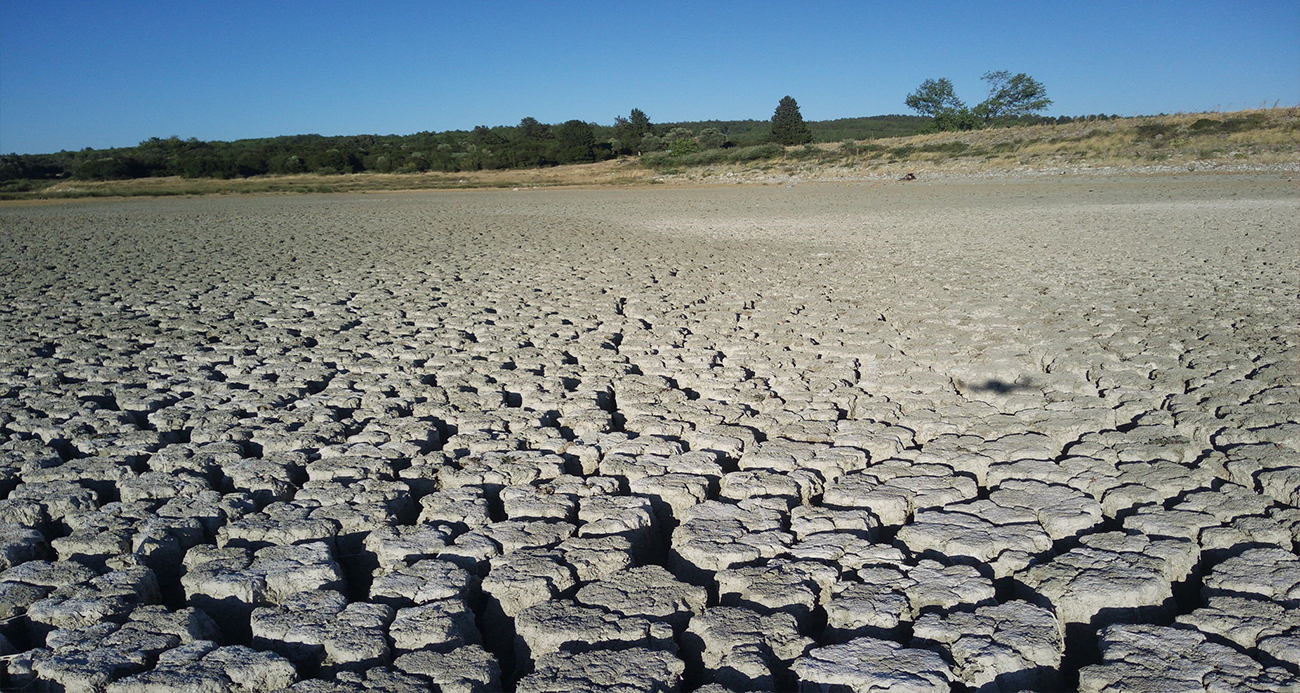 Çanakkale’de Kumköy Barajı tamamen kurudu