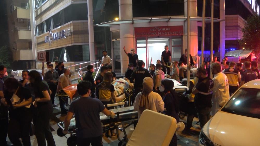 Yalova’da özel hastanede yangın paniği: 61 hasta sevk edildi