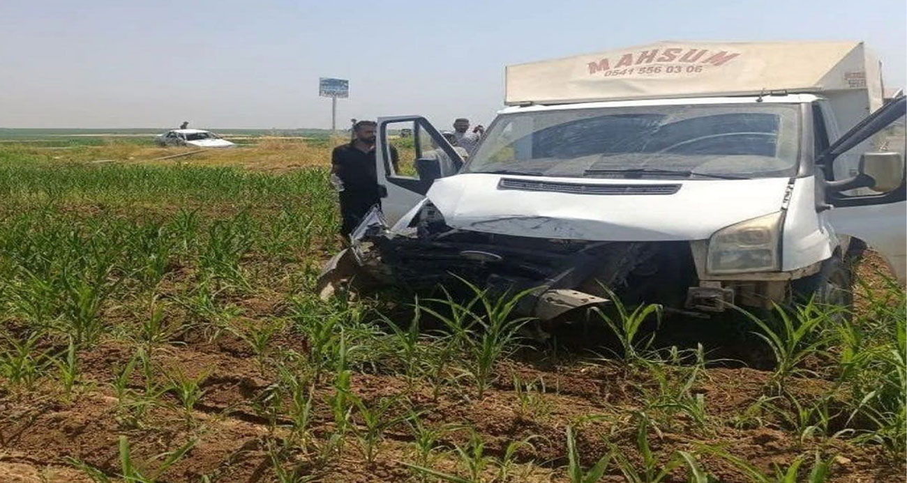 Mardin’de trafik kazası: 1’i ağır 3 yaralı
