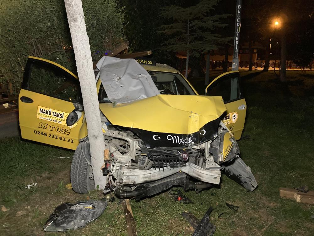 Polisin dur ihtarına uymadı, çay bahçesine daldı