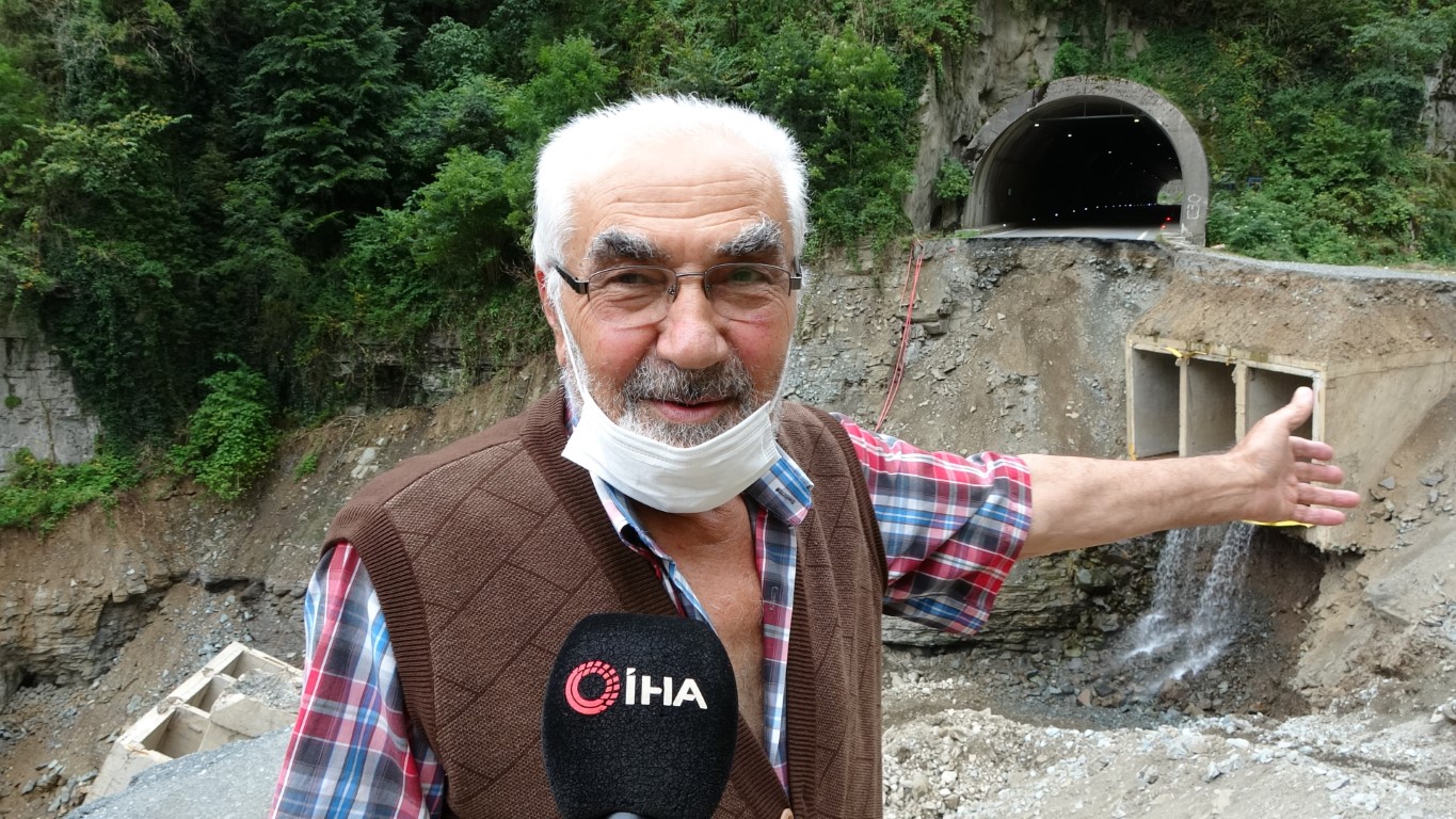 Heyelanın yıktığı 50 ili ilgilendiren yola köprü yapılacak