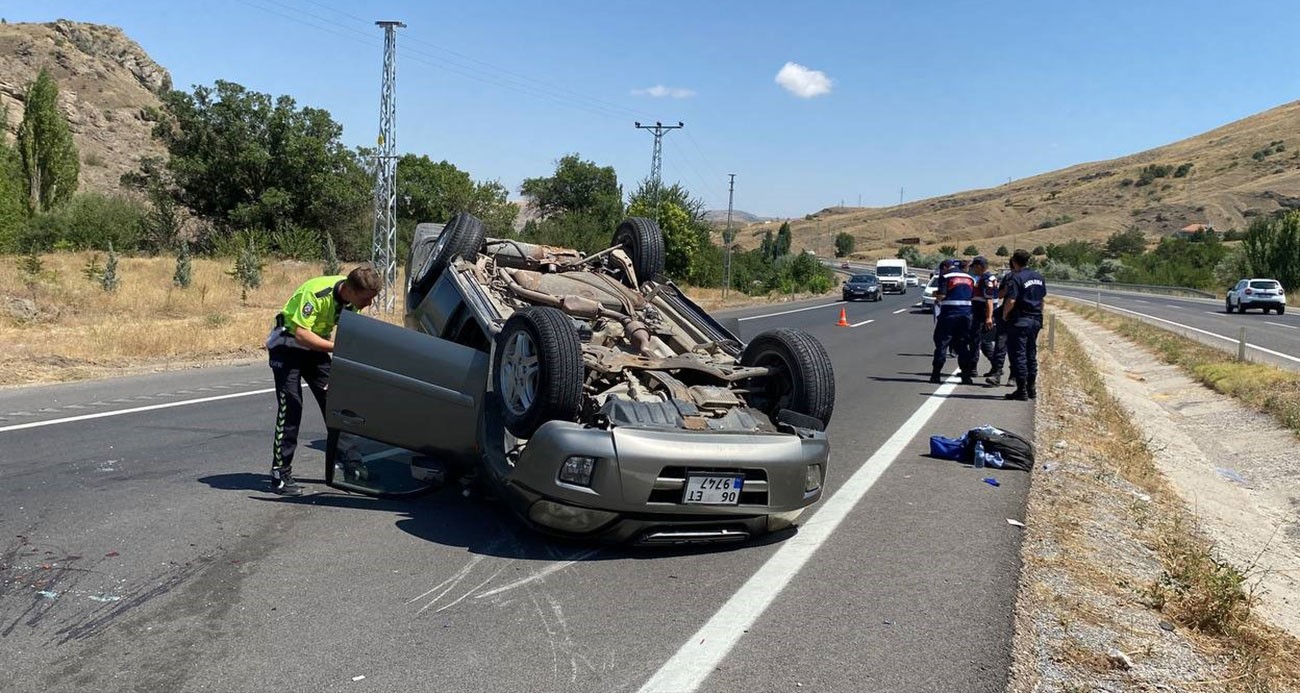 Yozgat’ta trafik kazası: 4 yaralı