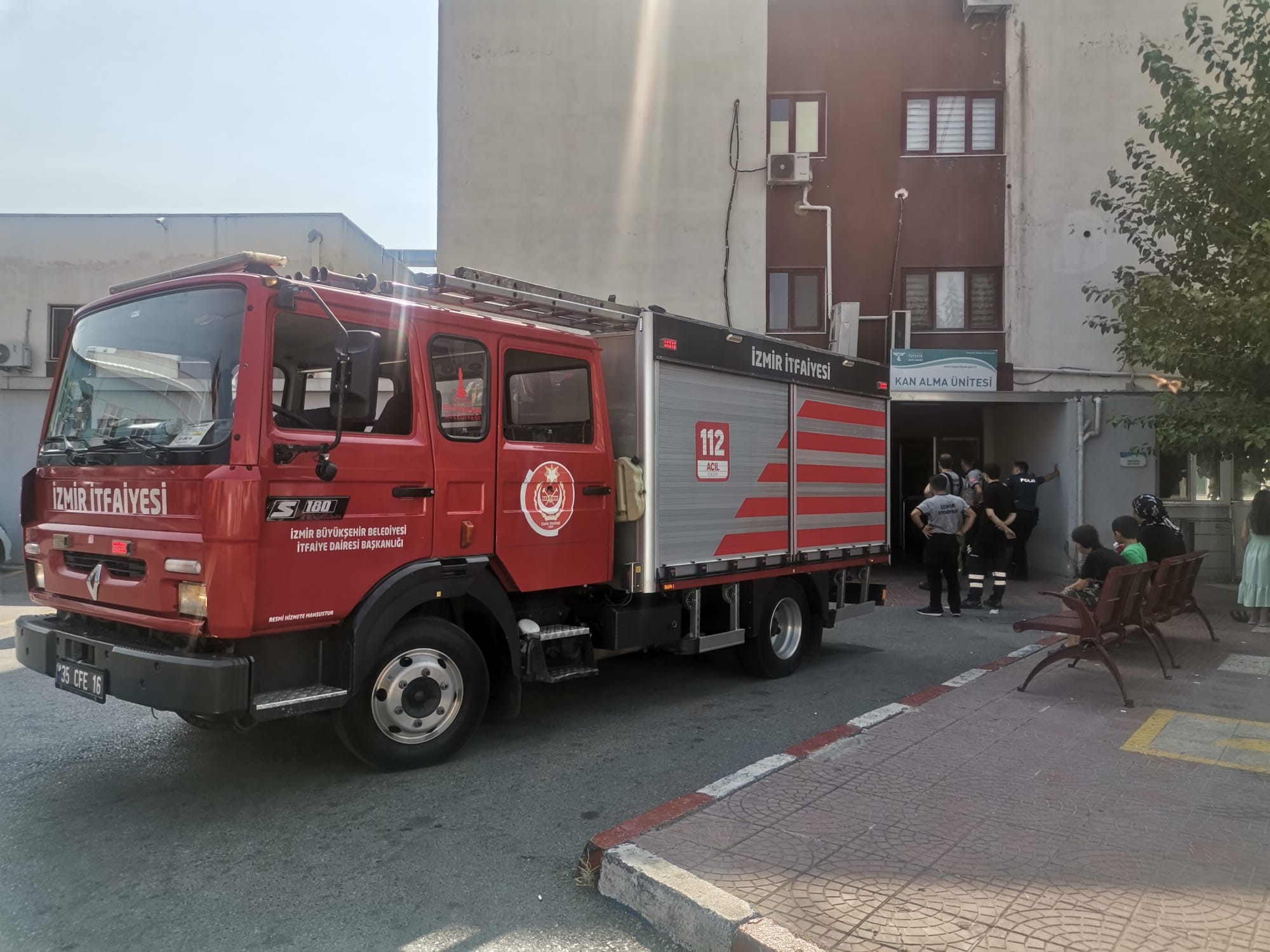 İzmir’de hastanede korkutan yangın