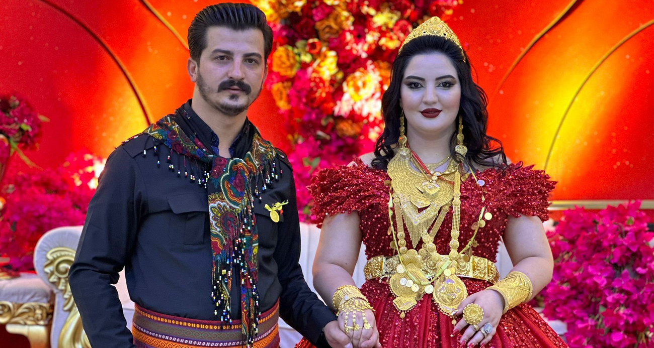 Geline kilolarca altın, damada ise 2 milyon TL’lik takı