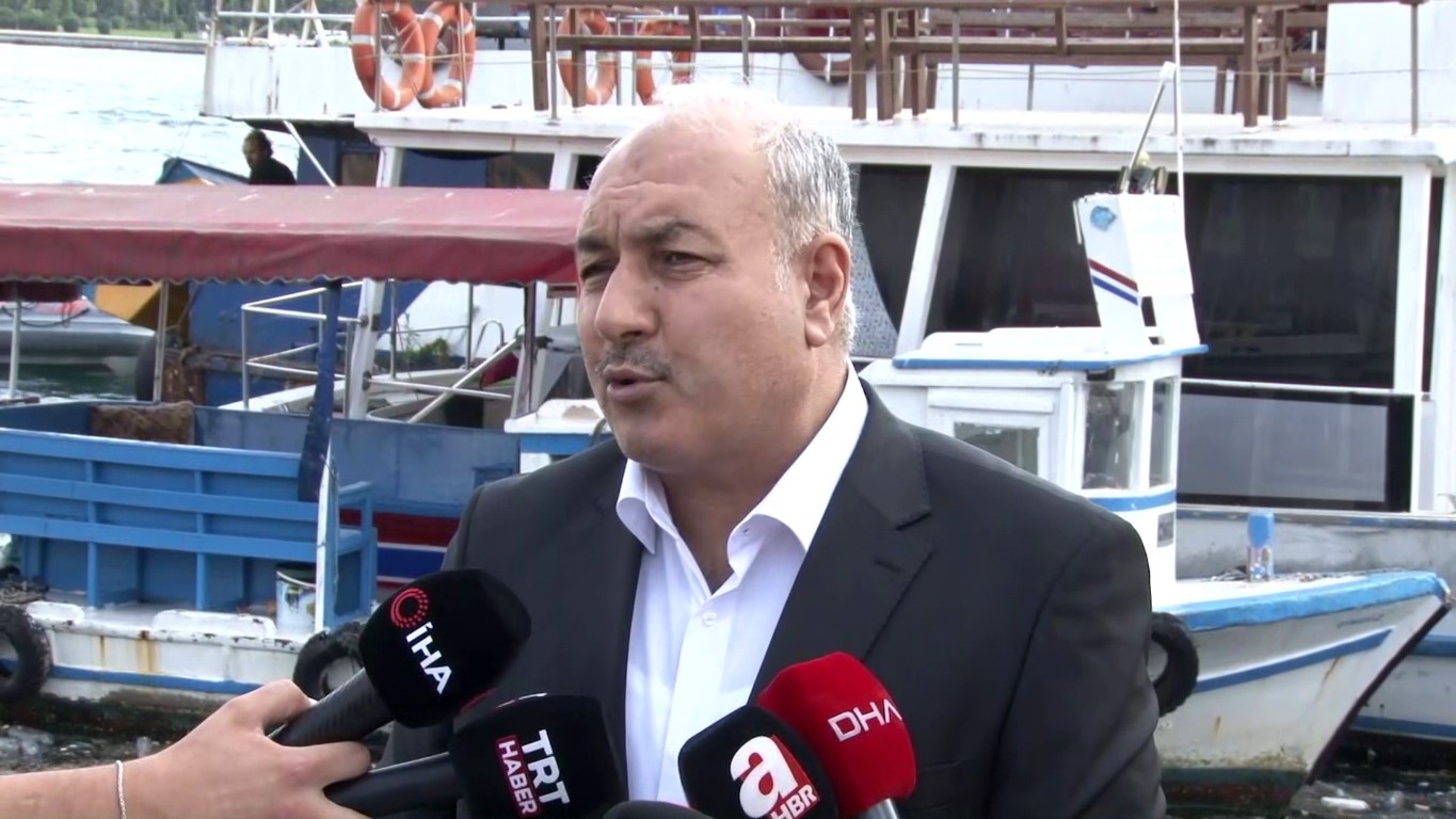 Denize düşen İETT otobüsü böyle battı