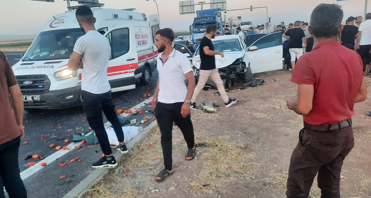 Mardin’de trafik kazası!