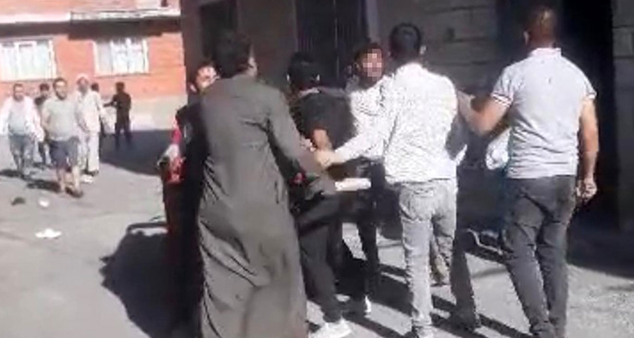 Nevşehir’de taşlı sopalı kavga