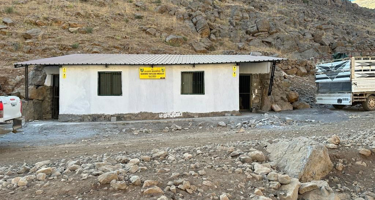 Terörden arındırılan yaylalarda hayvancılık yapanlar için yaşam alanları oluşturuldu