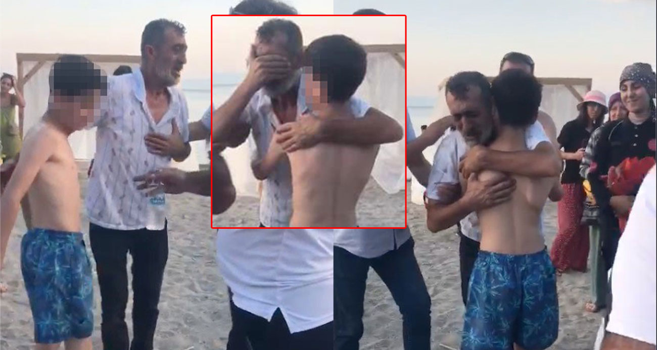 Öldü sandığı oğlunun yürüyerek geldiğini görünce sevinçten gözyaşlarına boğuldu