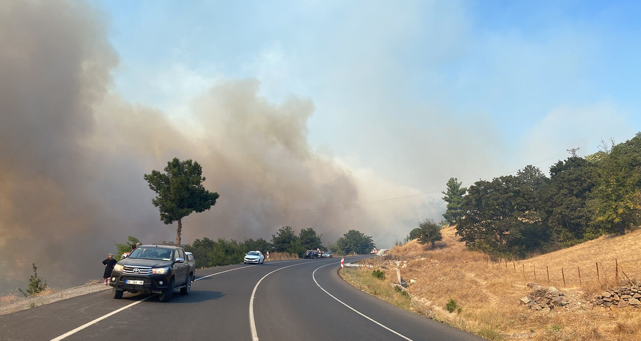 Çanakkale’de orman yangını nedeniyle iki köy daha boşaltılacak