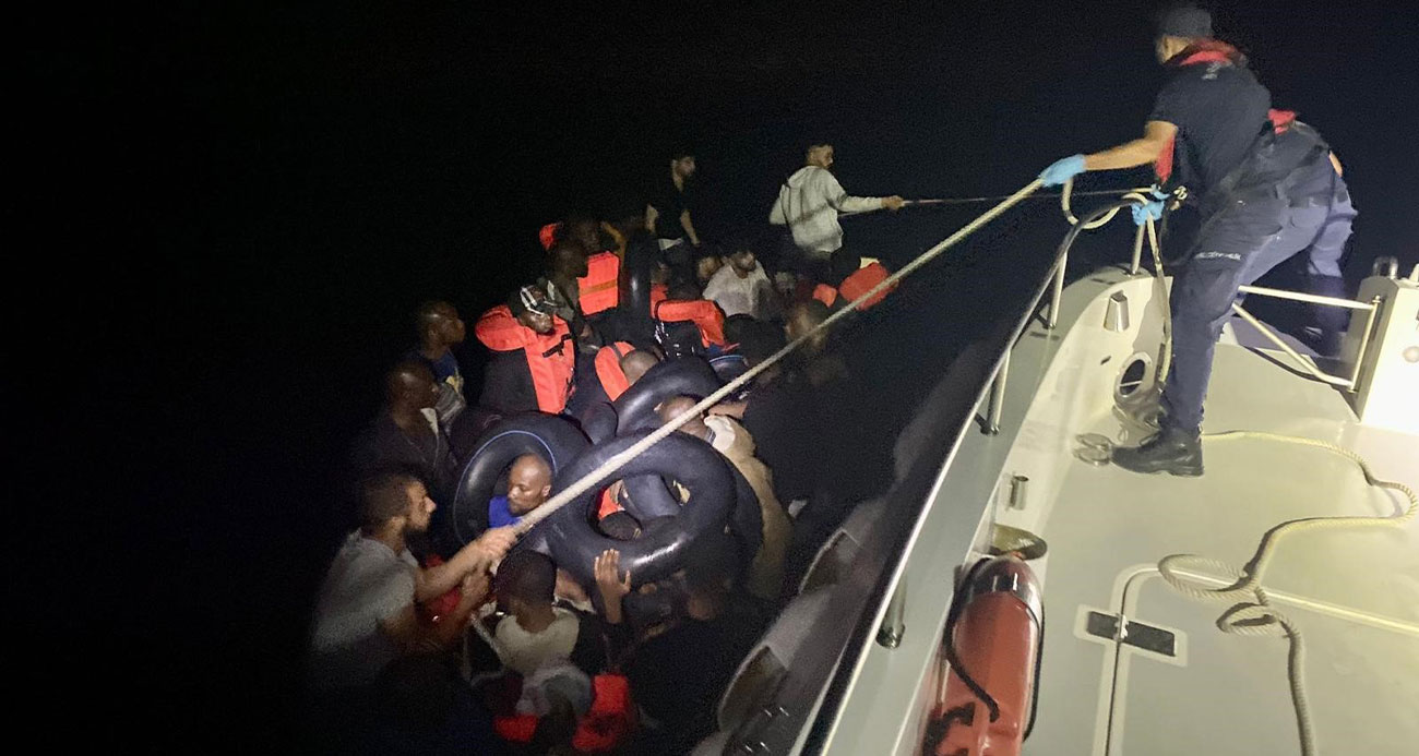 Aydın’da 37 düzensiz göçmen yakalandı, 39’u kurtarıldı