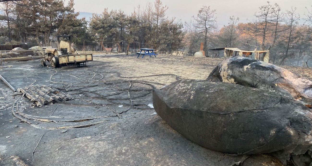 Savaş gibi... Hayalet köye dönüştü