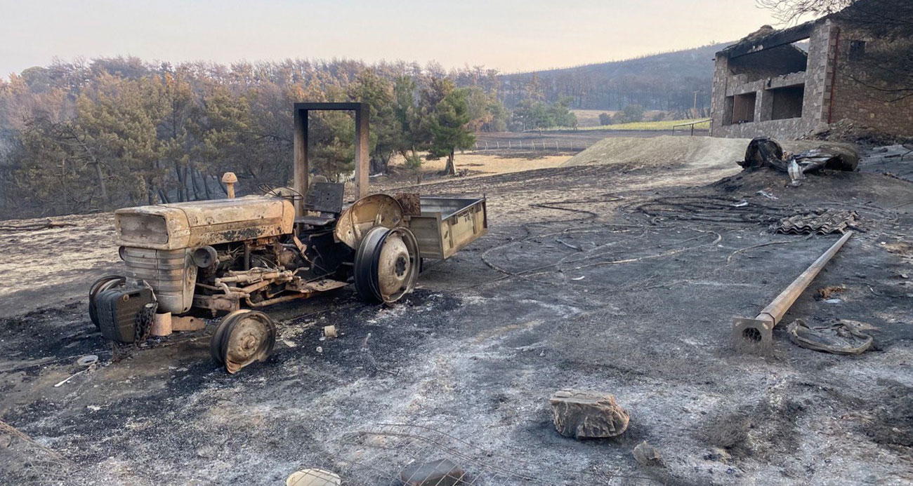 Savaş gibi... Hayalet köye dönüştü