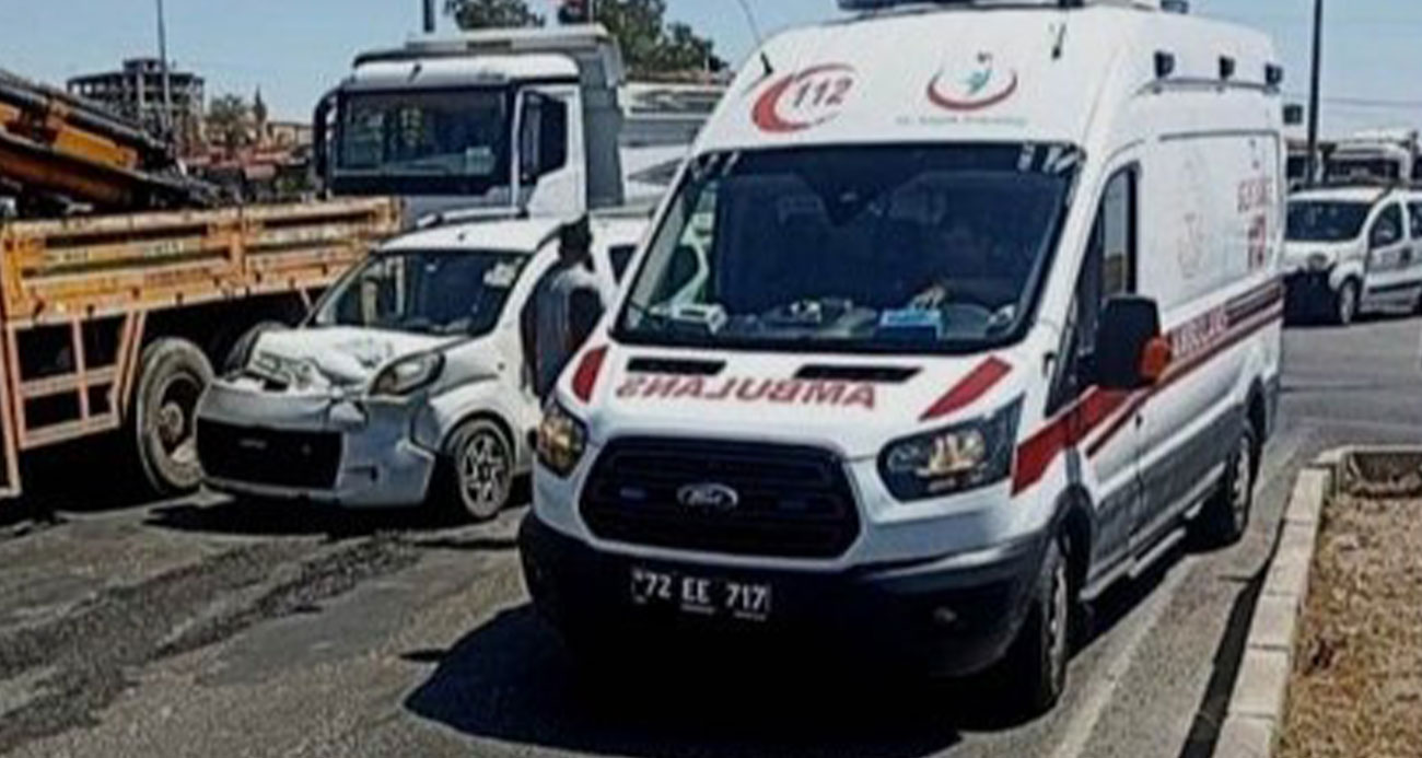 Batman’da trafik kazası: 3 yaralı