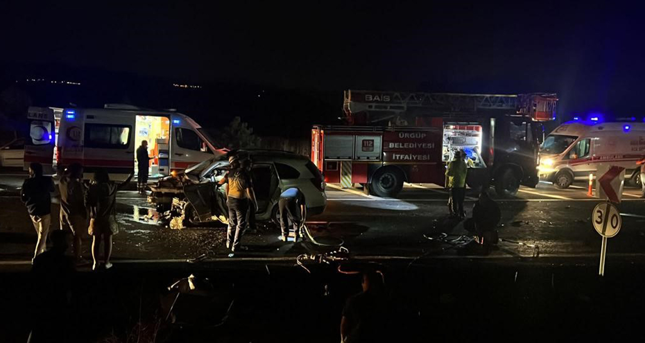 Nevşehir'de korkunç kaza!