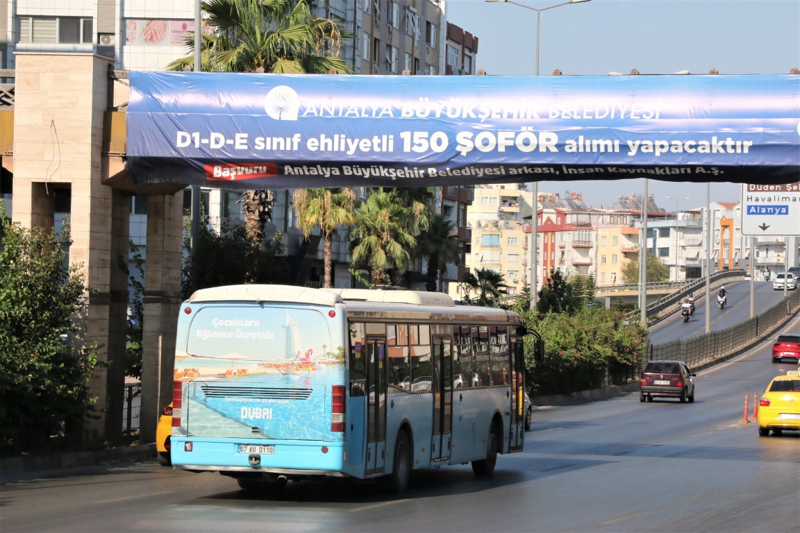 Antalya’da 24 bin TL maaşla şoför bulunamadı, günlük 800 TL peşin ödeme usulüne geçildi