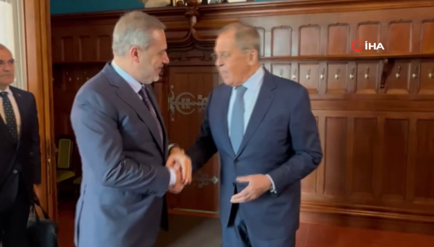 Dışişleri Bakanı Fidan, Rus mevkidaşı Lavrov ile bir araya geldi