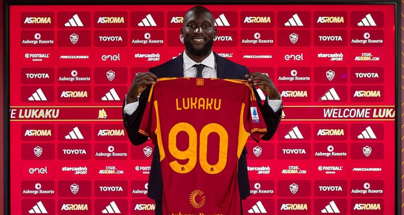 Roma, Romelu Lukaku’yu kiralık olarak kadrosuna kattı