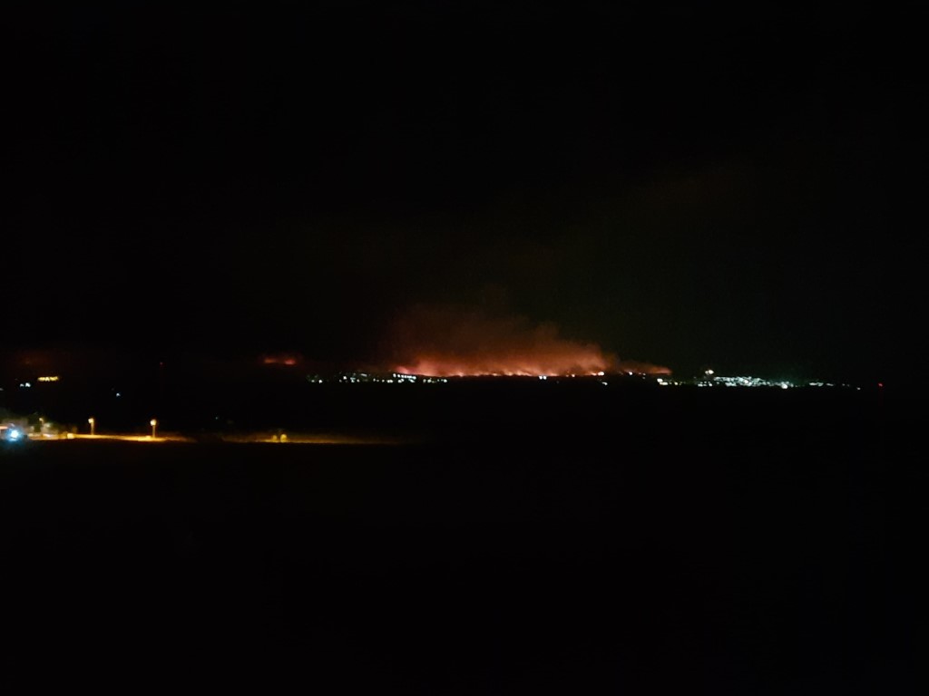 Yunanistan’daki yangın Edirne sınırına dayandı, gökyüzünü dumanlar kapladı