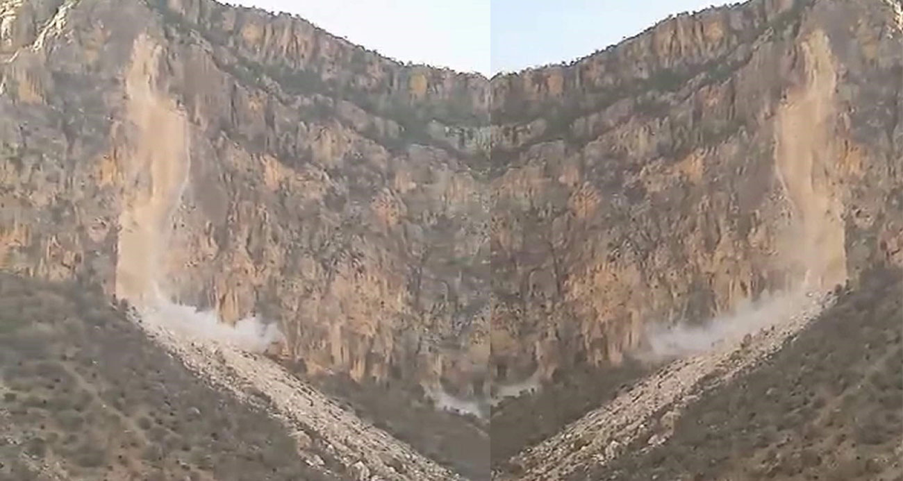 Siirt’teki deprem bir çobanın cep telefonuyla görüntülendi