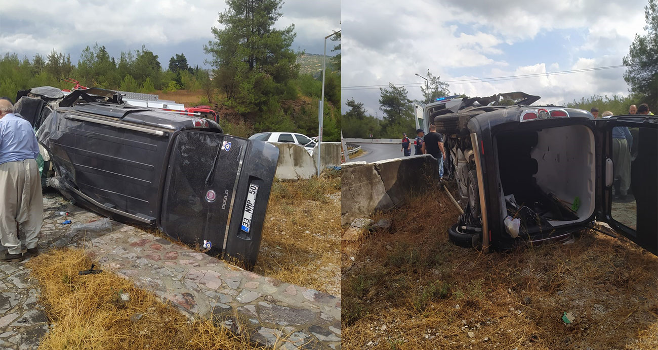 Tarsus’ta trafik kazası: 5 yaralı