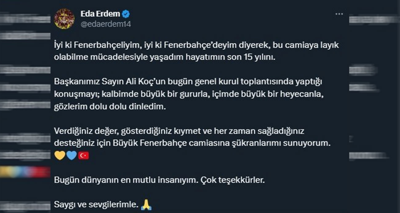 Eda Erdem Dündar: 