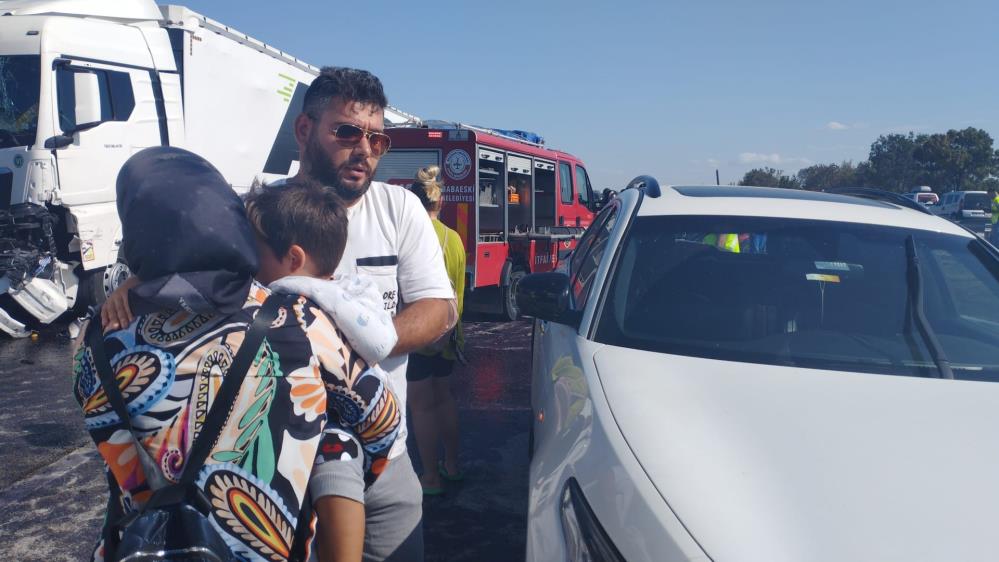 Edirne’deki feci kazanın tanıkları konuştu: "Patlama sesiyle kaza oldu"