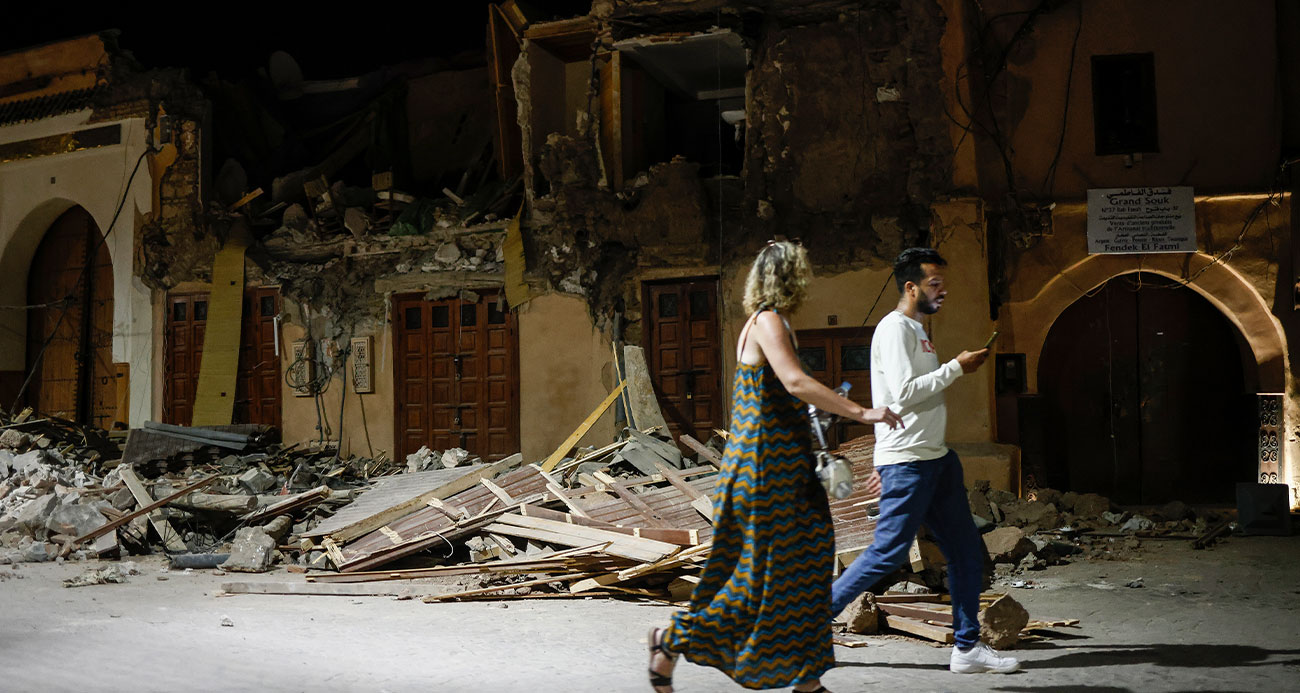 Fas'taki depremde can kaybı 2 bin 12'ye yükseldi