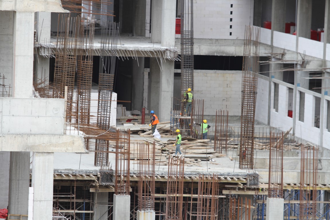 Ordu Şehir Hastanesi inşaatı yüzde 74’e ulaştı