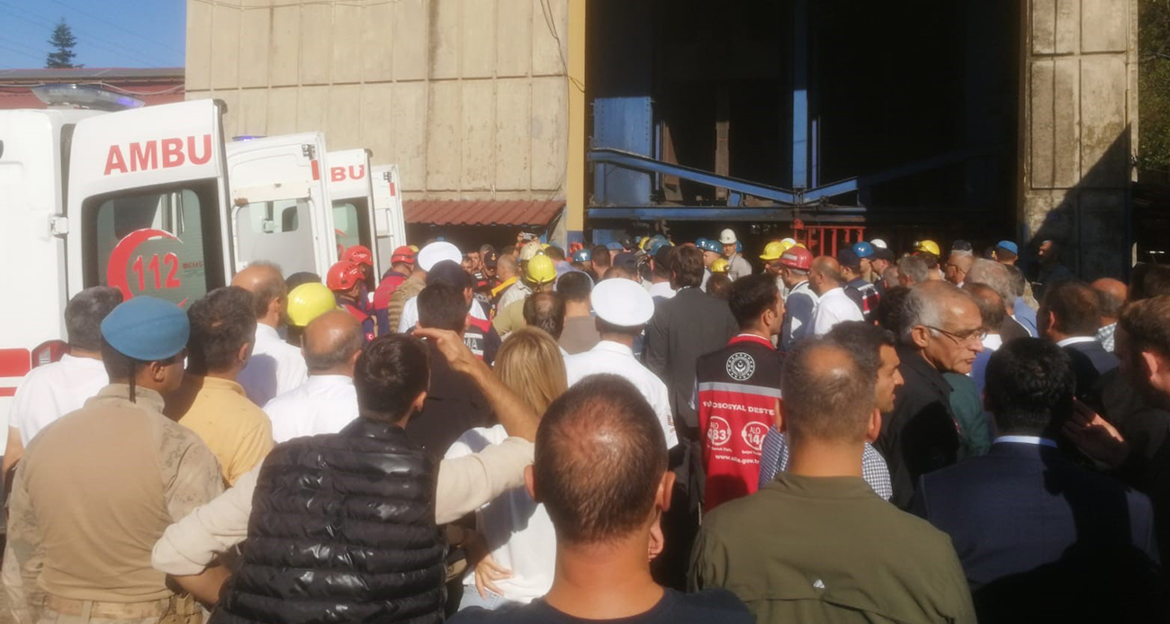 Zonguldak’ta maden ocağında göçük