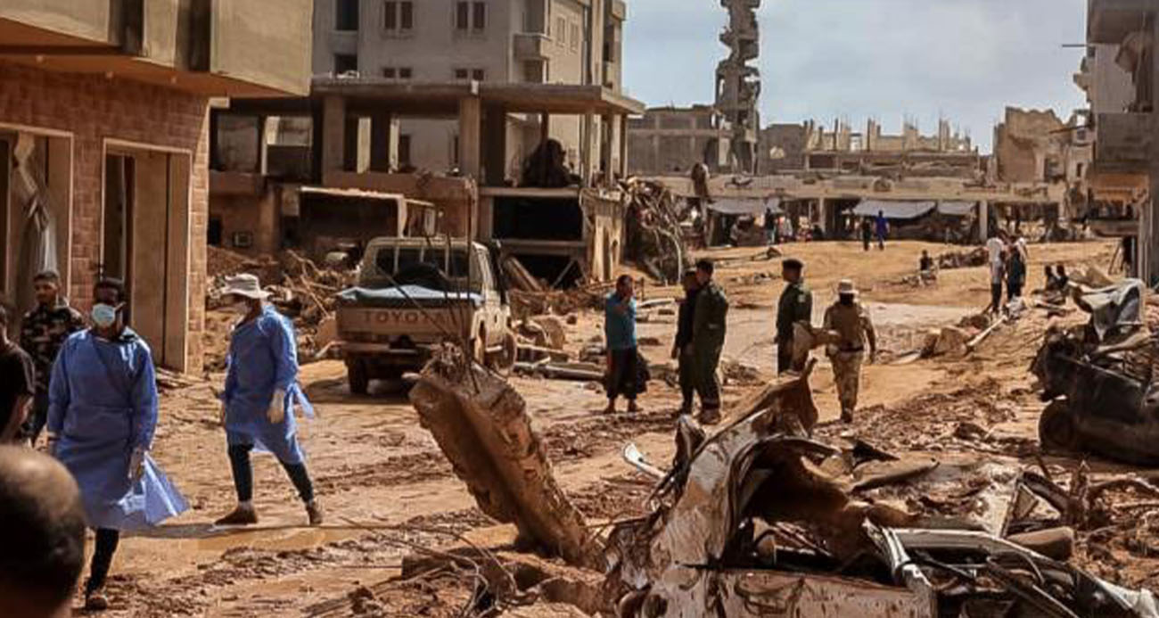 Libya'da sel felaketinde acı bilanço!