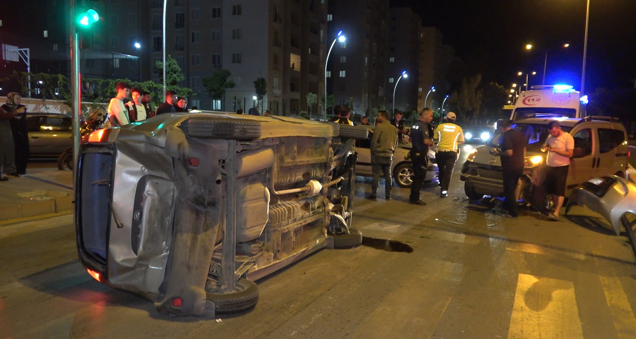 Kırıkkale’de kaza sonrası ortalık savaş alanına döndü