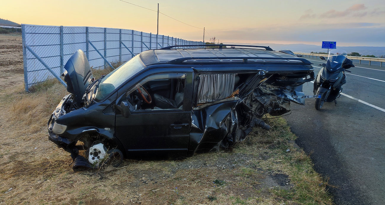 Edirne'de feci kaza: 3 ölü, 3 yaralı