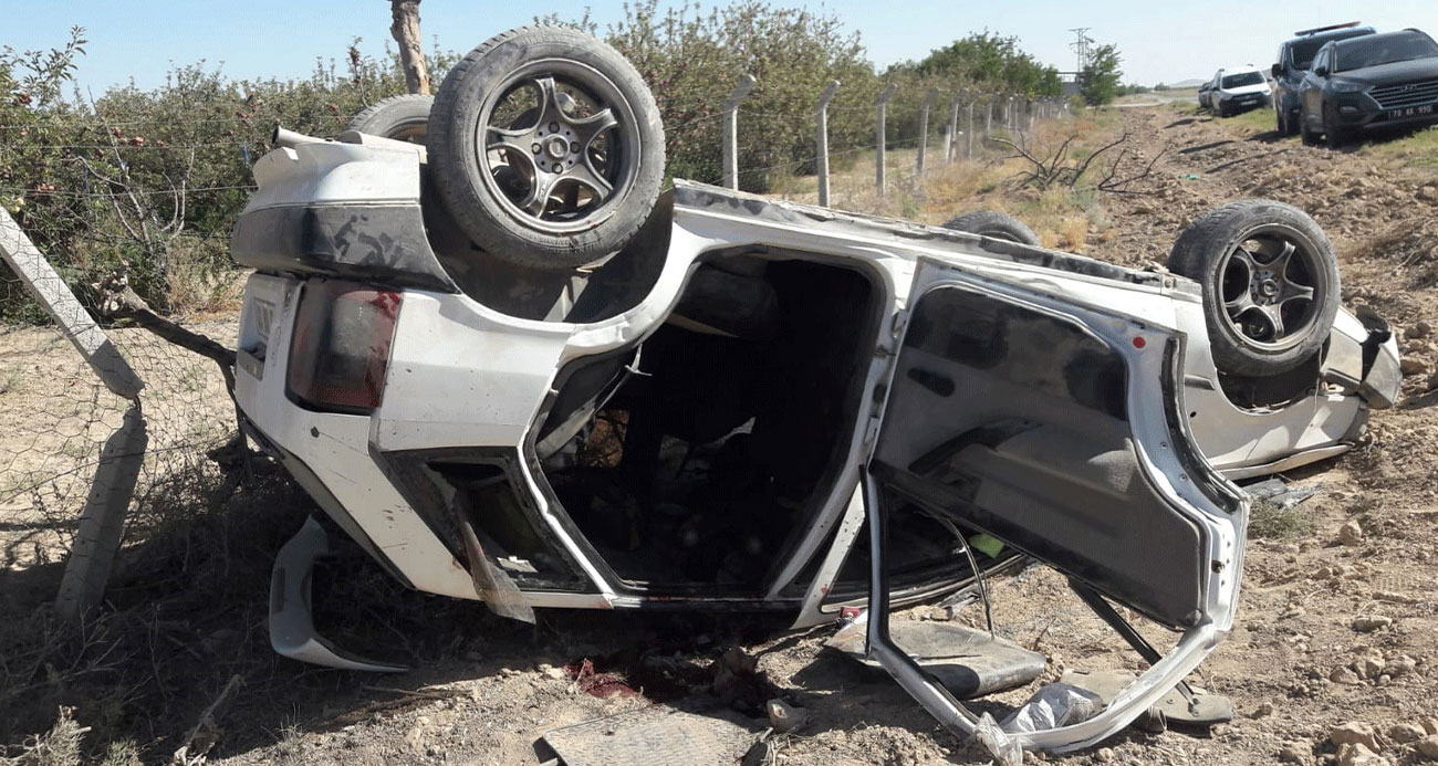 Karaman’da trafik kazası: 1 ölü, 3 yaralı