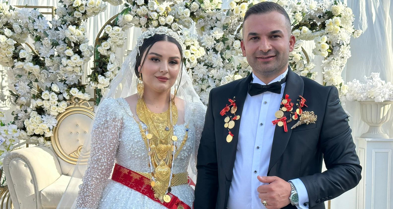 Geline 2 kilo altın, damada ise 3 milyon TL takıldı