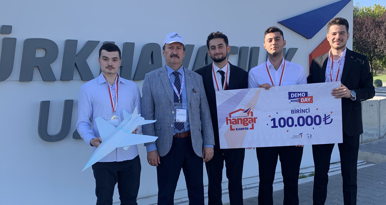 İGÜ TTO tarafından geliştirilen İHA projesi “Jet Dron” TUSAŞ’ta 1’inci oldu
